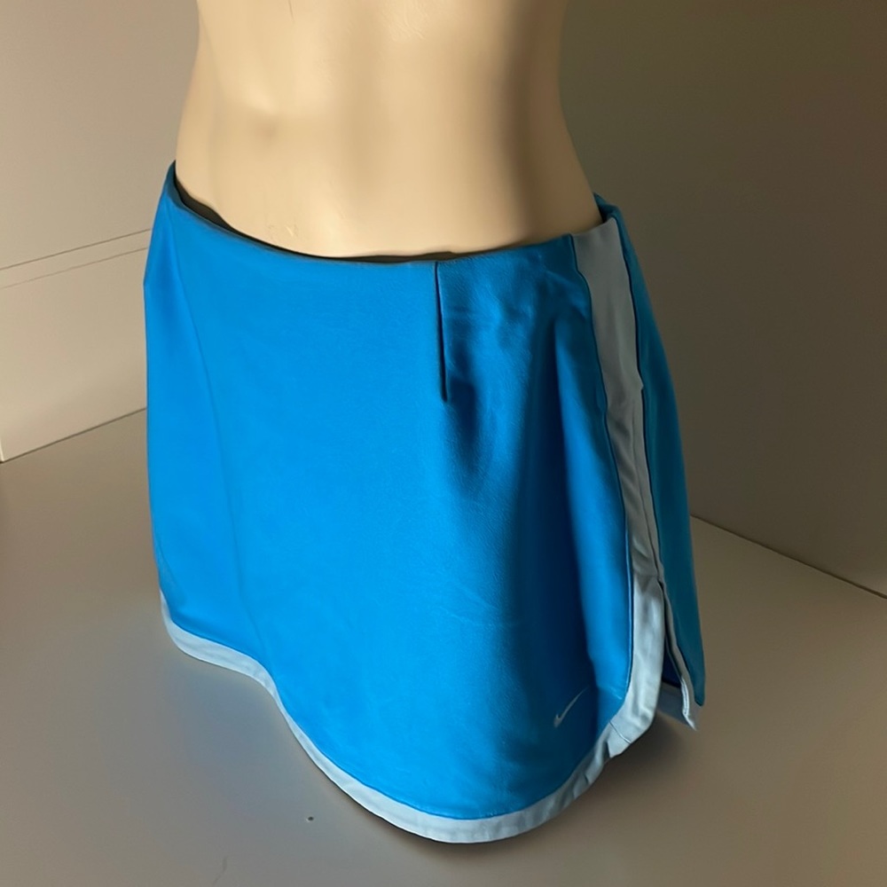 Blue Nike Mini Skirt